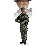 John wayne Figure. Green Beret in Dense Green Tigerstripe Combat Clothing