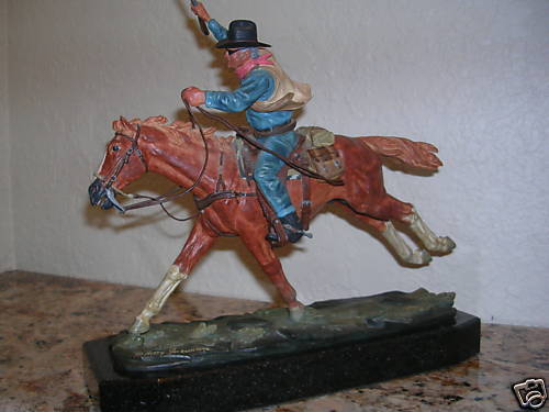 Rooster Cogburn figure by Harry Marshall III